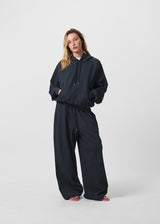 [B-BASIC] Waffle Loose Fit Hoodie