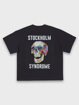 STHLMSNDRM スカルTシャツ - チャコール