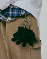 Teddy&Bunny Mini-Bag keyring_Black