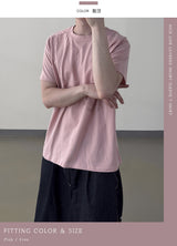 ニックラインレイヤードショートスリーブTシャツ