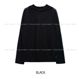 レイヤードシースルーニットウェアフーディー