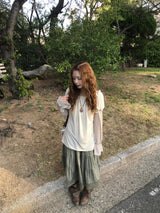 ディア ヴィンテージ レイヤード スカート
