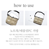 2WAY PADDED MESSENGER BAG_PINK
