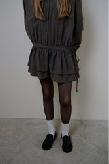 Sandy check onepiece_brown