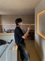 Merdy U-Neck Short-Sleeved T-Shirt 4C