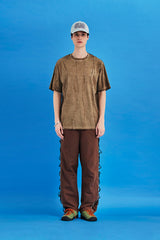 STRING NYLON PANTS / BROWN
