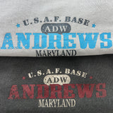 [UNISEX] U.S.A Andrew ピグメントブラッシュラグランスウェット (2 colors)