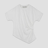 (T-7056)ROWAN UNBALANCE TWIST TEE