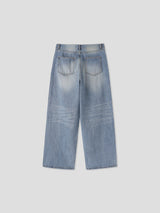 Delta Washed Damage Denim