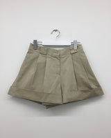 ピンタックロールアップキュロット (3color)