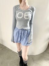 1474. ナンバー レース トラック T (3color)