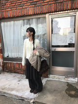 レインドットスカートパンツ