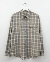 Wheel Ombre Check Shirt (2color)