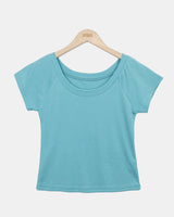 ポイトワンオフショルダー半袖Tシャツ