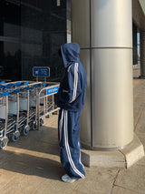セカンズトラックタックワイドパンツ