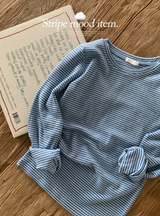Diano Border Long Sleeve T-shirt (4color)