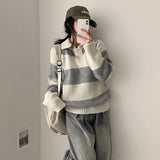 Miben alpaca Danjara collar knitwear