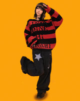 stripe punk box knit (2color)