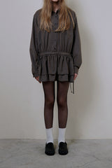 Sandy check onepiece_brown