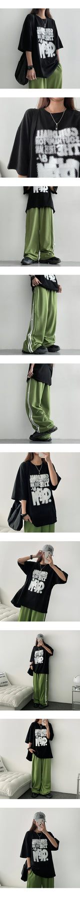 Valet Side Two Line Ribbon Sweat Pants (6 colors)