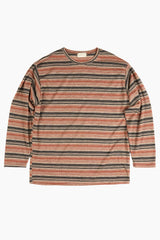 マルチボーダールーズ長袖Tシャツ