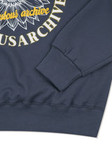 UNISEX Sunflower Circlogo レギュラーフィット スウェットシャツ ネイビー (FCF1TS327M)