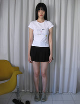 パッチパレードTシャツ (WHITE)