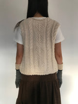 [MD Pick] ハンネウールニットベスト (3color)