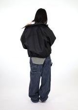 (UNISEX)ストーンフィットカーペンターデニム