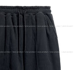 Bagel Fleece Pintuck String Pants