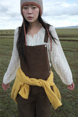 Bonnie Balm Cotton Overalls (3color)