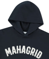 TWILL CUT OFF APPLIQUE HOODIE