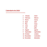 2026 Spain Calendar (A3)
