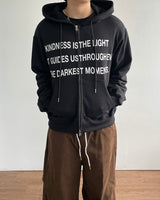 Fog Crop Hoodie Zip-UP