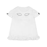 [FANCY X DUSTY] Zzz ダスティーサロンパジャマトップ (BLACK) F25NM1018