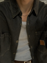  Rime Vintage Denim Fairwork Overfit Long Sleeve Shirt