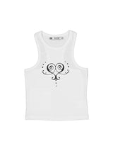 BACK POCKET HEART SL WHITE