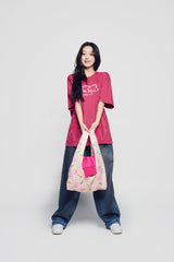 24FW RABBIT BELLY SHORT SLEEVE T-SHIRT PINK