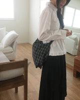 Shoulty Frill Collar Blouse Shirt