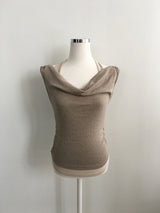 Summer halter layered T