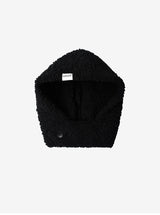 Sheep fleece baraclava (black)