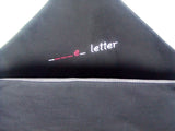 Letter Bag Black