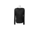 Hyujin Button See-Through Knit Cardigan