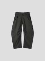Arthur pin curved pants