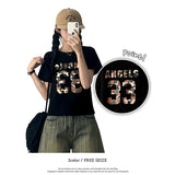 The On Vintage Number カモ半袖Tシャツ