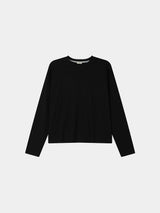Slub damaged crop long sleeves 3color