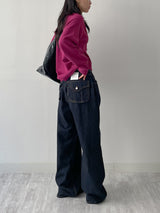 [unisex] 531 Back Pocket Selvedge Wide Denim Pants
