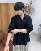 Dipel Airy Stripe Overshirt