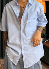 Hidden Pocket Oxford Shirt 3COLOR