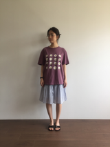 YWD フラワーTシャツ (3color)
